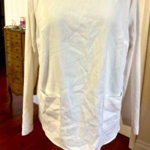 Lord and Taylor 424 XL cream long sleeve tunic